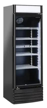 Flaskekøleskab, elegant sort
